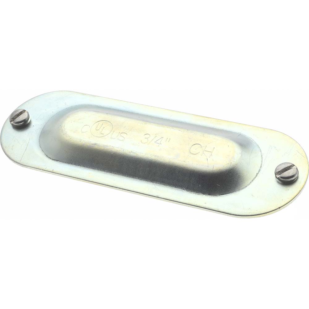 Cooper Crouse-Hinds 2" Trade, Steel Conduit Body Cover Plate - K200S