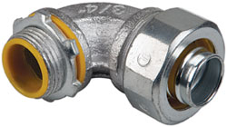 Thomas & Betts Conduit Connector: For Liquid-Tight, Malleable Iron, 3/4" Trade Size - 5353