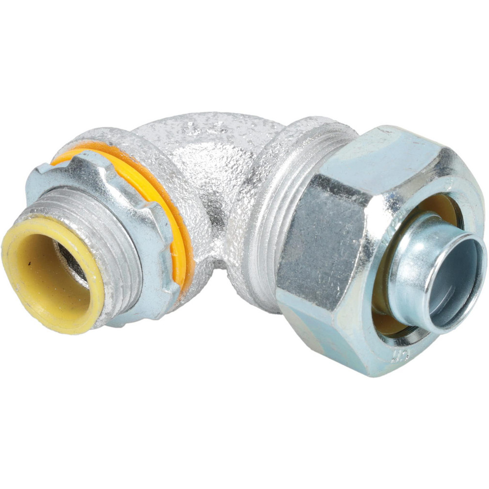 Thomas & Betts Conduit Connector: For Liquid-Tight, Malleable Iron, 3/4" Trade Size - 5353