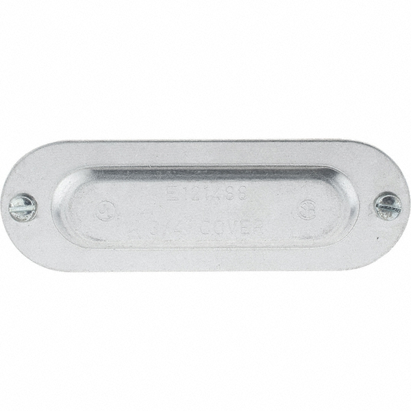 Value Collection 3/4" Trade, Aluminum Conduit Body Cover Plate - BD--17881-CC