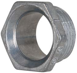 Thomas & Betts Conduit Nipple: For Rigid & Intermediate (IMC), Die Cast Zinc, 3/4" Trade Size - HO222