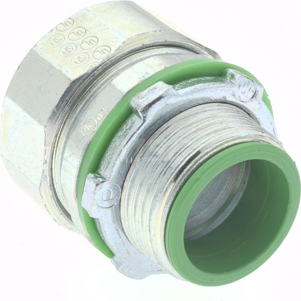 Cooper Crouse-Hinds Conduit Connector: For Liquid-Tight, Steel, 3/4" Trade Size - LTBK75