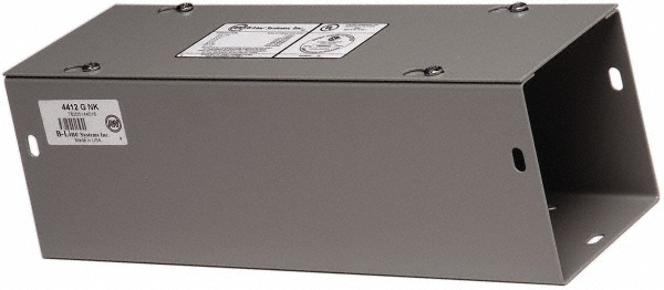 nVent Hoffman 4" High x 4" Wide x 60" Long, Screw Mount Solid Wall Wire Duct - F44G60WK