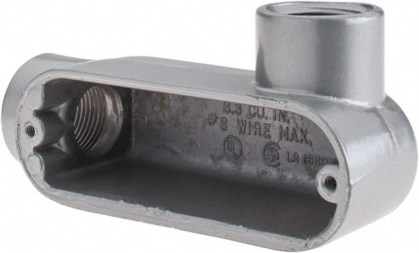 Thomas & Betts LR Body, 1-1/2" Trade, IMC, Rigid Aluminum Conduit Body - ALR-5