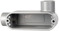 Thomas & Betts LR Body, 1-1/2" Trade, IMC, Rigid Aluminum Conduit Body - ALR-5
