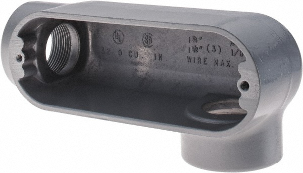 Thomas & Betts LR Body, 1-1/2" Trade, IMC, Rigid Aluminum Conduit Body - ALR-5