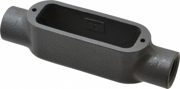 Hubbell Killark Form 85, X Body, 1" Trade, IMC, Rigid Aluminum Conduit Body - OX-3