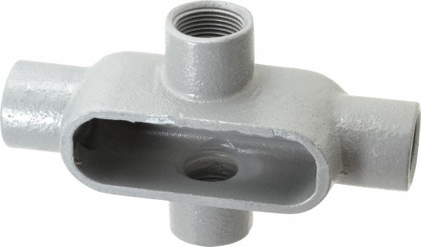 Hubbell Killark Form 85, X Body, 1" Trade, IMC, Rigid Aluminum Conduit Body - OX-3