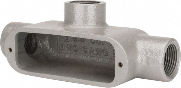 Hubbell-Raco Conduit Bodies: Conduit Form Type: 85; Conduit Body Type: T - T075