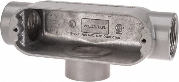 Hubbell-Raco Conduit Bodies: Conduit Form Type: 85; Conduit Body Type: T - T075