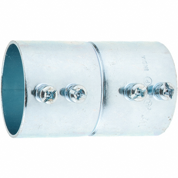 Value Collection Conduit Coupling: For EMT, Steel, 1-1/2" Trade Size - BD-17574