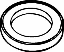 Cooper Crouse-Hinds PVC/Steel Self Retaining PVC Gasket for 2-1/2" Conduit - SG7