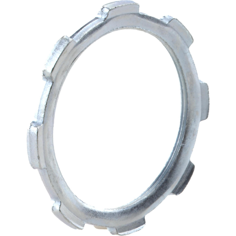Thomas & Betts Conduit Locknut: For Rigid & Intermediate (IMC), Steel, 2" Trade Size - 146-TB