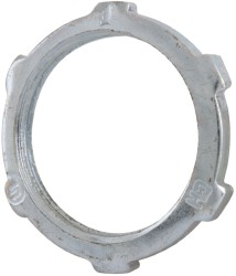 Thomas & Betts Conduit Locknut: For Rigid & Intermediate (IMC), Steel, 2" Trade Size - 146-TB