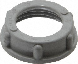 Thomas & Betts Conduit Locknut: For Rigid & Intermediate (IMC), Steel, 2" Trade Size - 146-TB