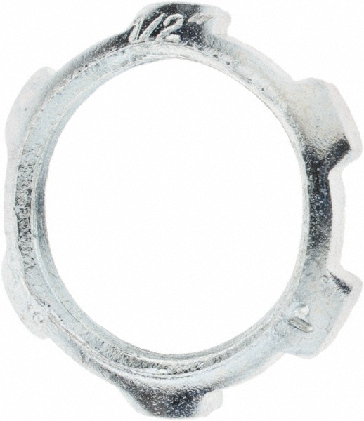 Thomas & Betts Conduit Locknut: For Rigid & Intermediate (IMC), Steel, 2" Trade Size - 146-TB