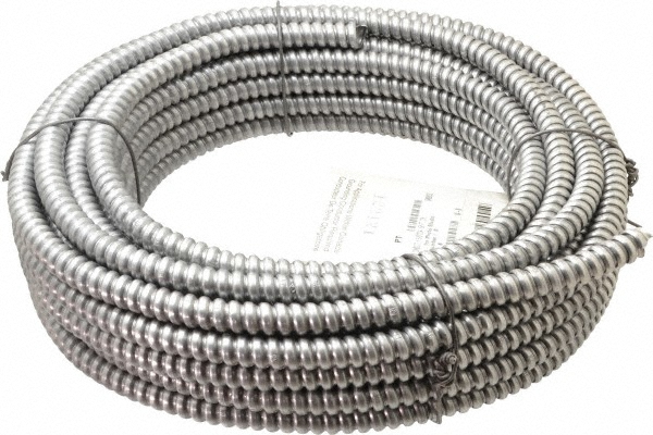 Made in USA 1-1/4" Trade Size, 50' Long, Flexible Reduced Wall Flex Conduit - 69443