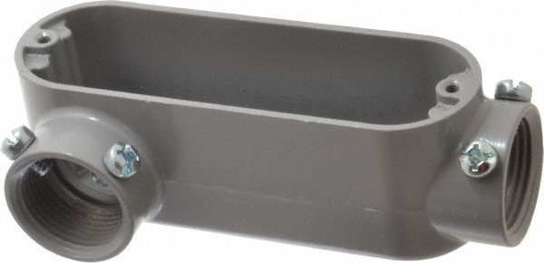 Hubbell-Raco Conduit Bodies: Conduit Form Type: 85; Conduit Body Type: LR; Trade Size (Inch): 1 in - LR0100