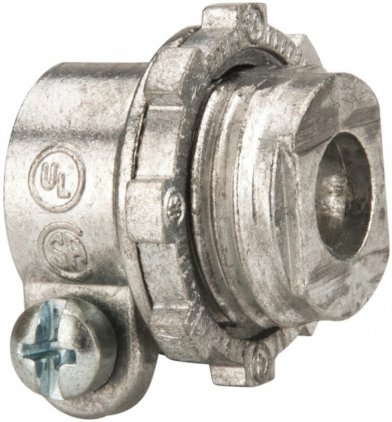Hubbell-Raco Conduit Connector: For FMC, 3/8" Trade Size - 2191