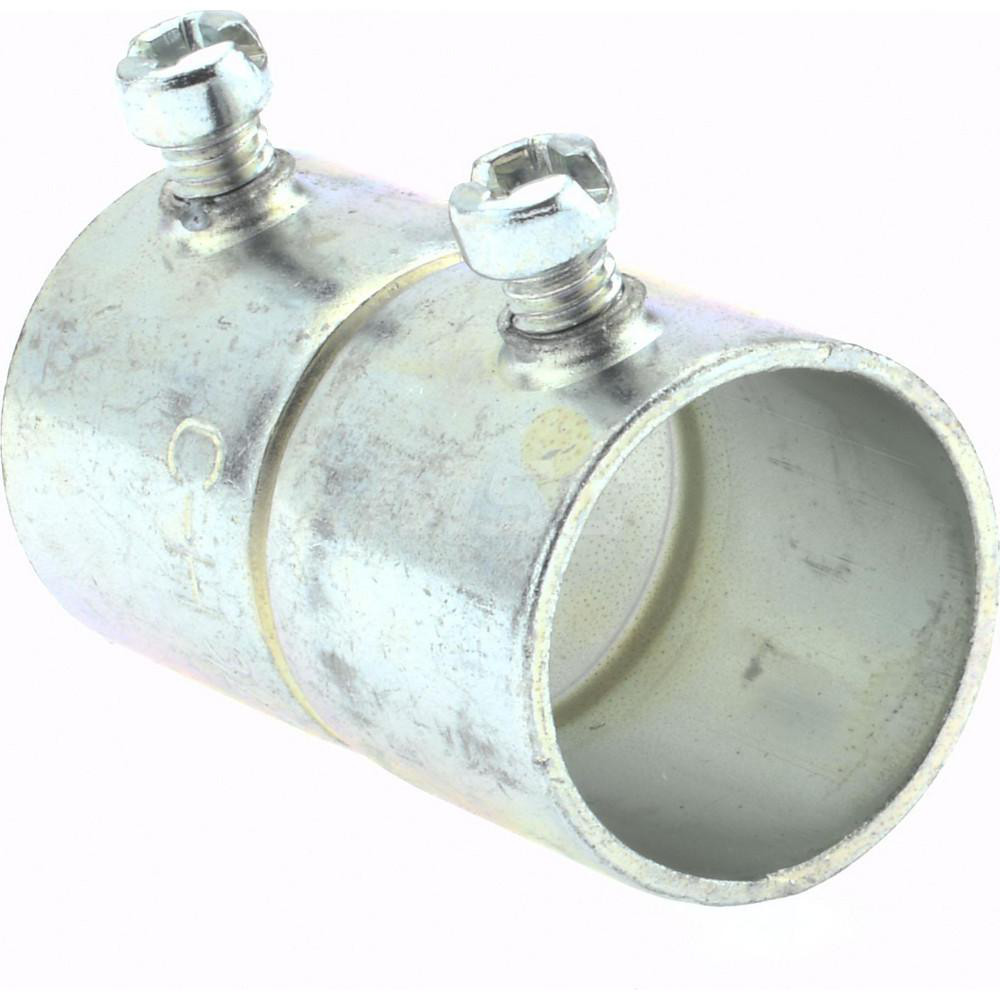 Cooper Crouse-Hinds Conduit Coupling: For EMT, Steel, 3/4" Trade Size - 461