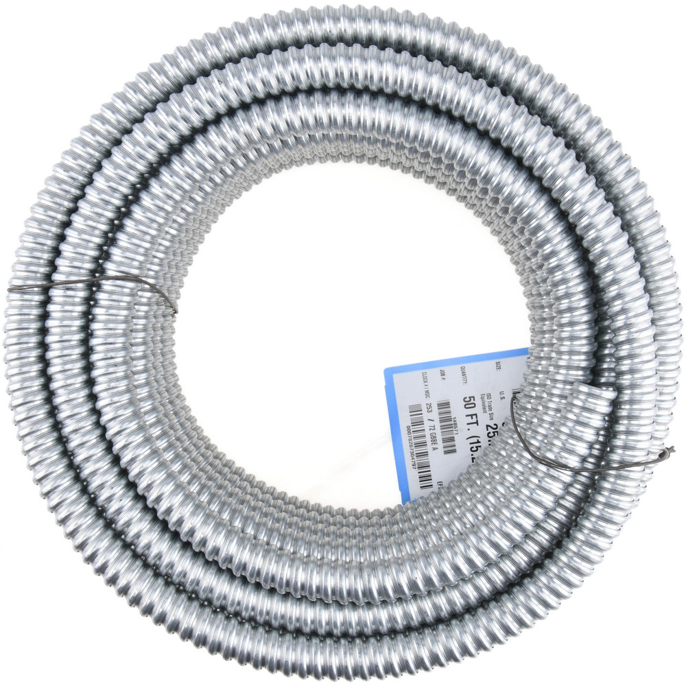 Made in USA 3/8" Trade Size, 50' Long, Flexible Reduced Wall Flex Conduit - 693032