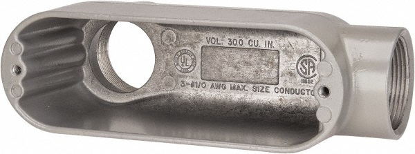 Hubbell-Raco Conduit Bodies: Conduit Form Type: 85; Conduit Body Type: LB - CLB050