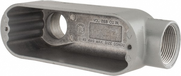 Hubbell-Raco Conduit Bodies: Conduit Form Type: 85; Conduit Body Type: LB - CLB050