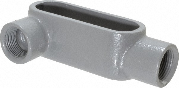 Thomas & Betts LR Body, 1-1/4" Trade, IMC, Rigid Aluminum Conduit Body - ALR-4