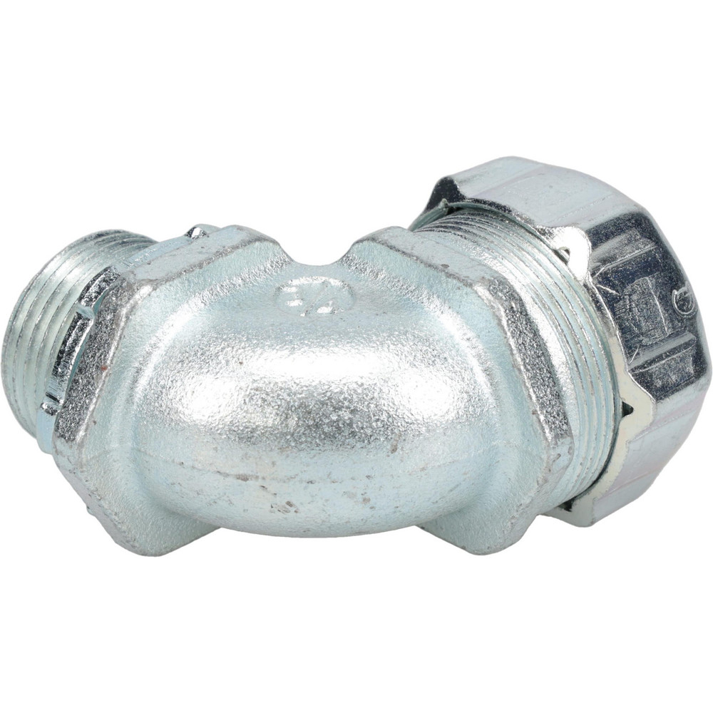 Thomas & Betts Conduit Connector: For Liquid-Tight, Malleable Iron, 3/4" Trade Size - 5253