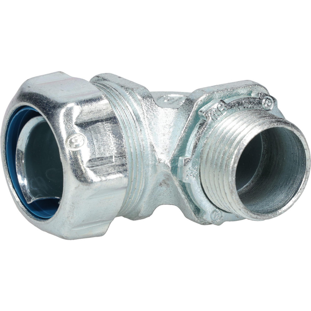 Thomas & Betts Conduit Connector: For Liquid-Tight, Malleable Iron, 3/4" Trade Size - 5253