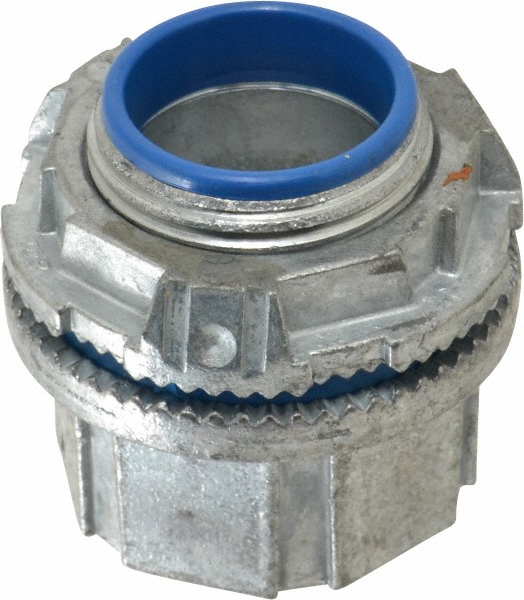 Thomas & Betts Conduit Hub: For Rigid & Intermediate (IMC), Zinc, 1/2" Trade Size - H050-TB