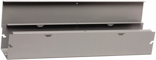 Cooper B-Line 4" High x 102mm Wide x 120" Long, Screw Mount Solid Wall Wire Duct - 78205110155