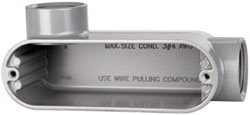 Thomas & Betts LL Body, 1/2" Trade, IMC, Rigid Aluminum Conduit Body - ALL-1