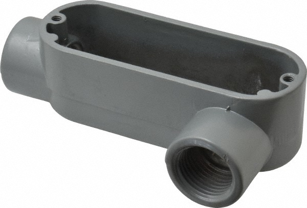 Thomas & Betts LL Body, 1/2" Trade, IMC, Rigid Aluminum Conduit Body - ALL-1