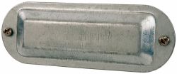 Cooper Crouse-Hinds 1-1/4" & 1-1/2" Trade, Steel Conduit Body Cover Plate - K125S