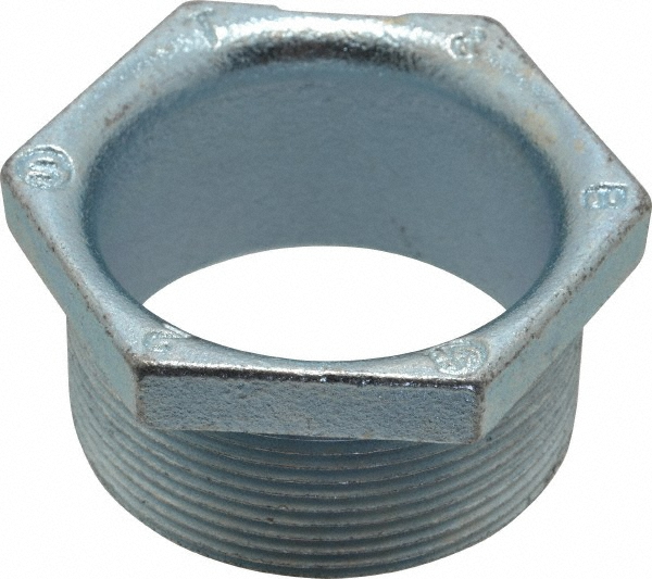 Thomas & Betts Conduit Nipple: For Rigid & Intermediate (IMC), Malleable Iron, 3/4" Trade Size - 843-TB