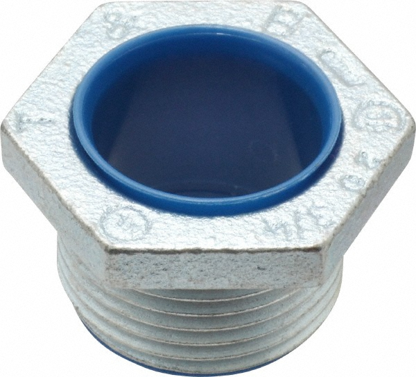 Thomas & Betts Conduit Nipple: For Rigid & Intermediate (IMC), Malleable Iron, 3/4" Trade Size - 843-TB