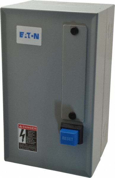 Eaton Cutler-Hammer 120 Coil VAC, NEMA Size 3, Nonreversible Enclosed Enclosure NEMA Motor Starter - ECN0531AAA