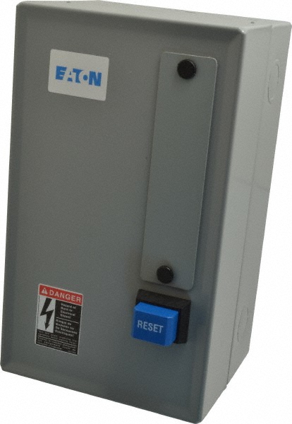 Eaton Cutler-Hammer 208 Coil VAC, 27 Amp, NEMA Size 1, Nonreversible Enclosed Enclosure NEMA Motor Starter - ECN0511EAA