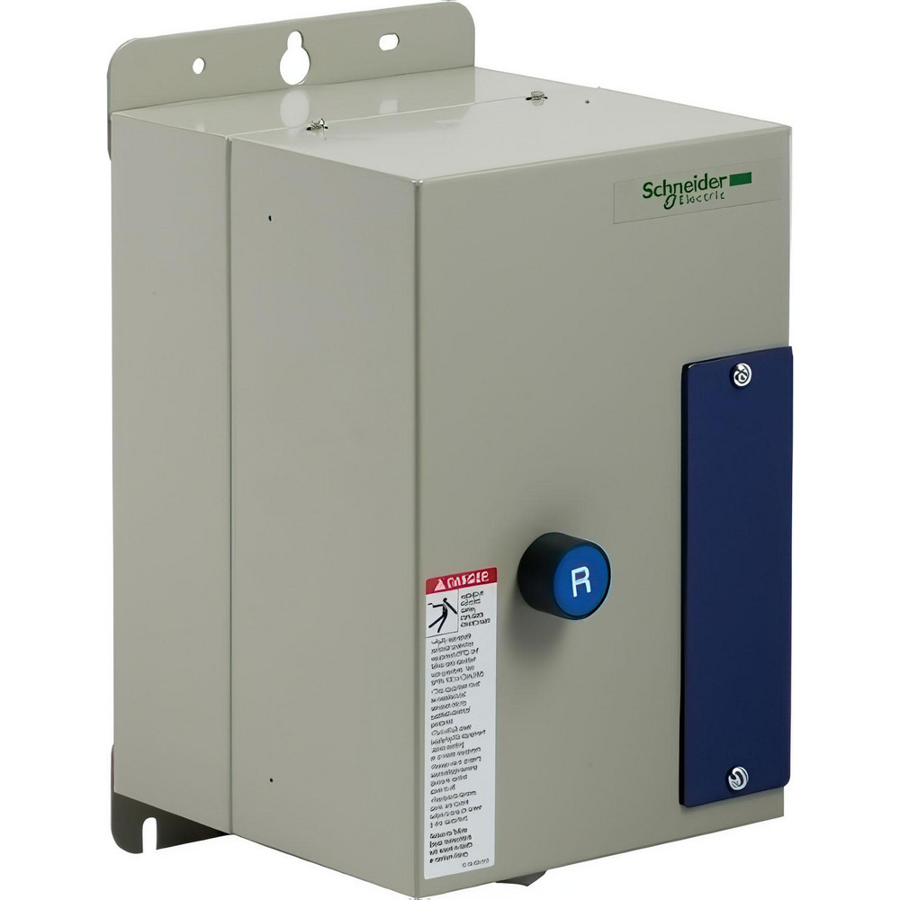 Schneider Electric 3 Pole, 25 Amp, 120 Coil VAC, Nonreversible Enclosed IEC Motor Starter - LE1D253A62OG70