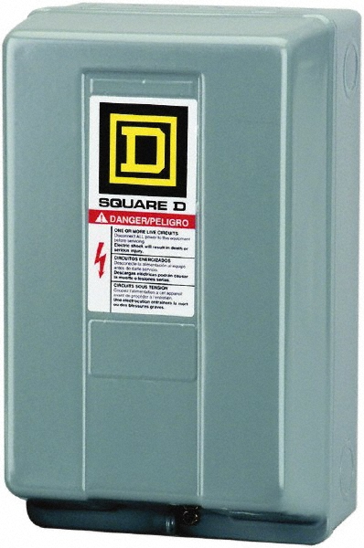 Square D 3R NEMA Rated, 4 Pole, Electrically Held Lighting Contactor - 8903SQH3V02