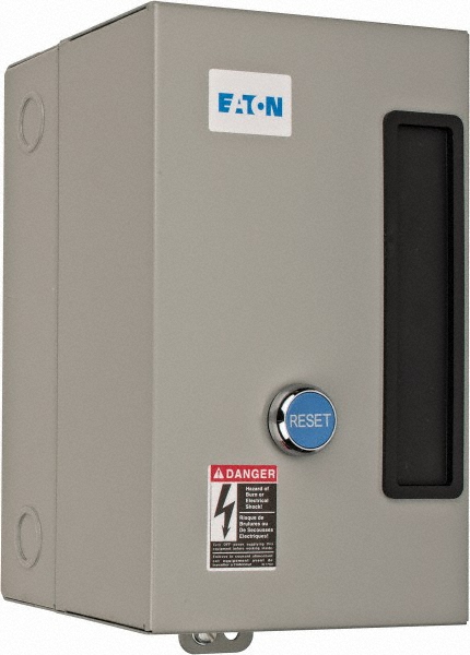 Eaton Cutler-Hammer 208 Coil VAC, 9 Amp, Nonreversible Enclosed Enclosure NEMA Motor Starter - ECN05A1EAA