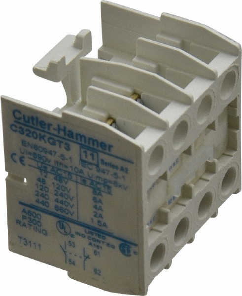 Eaton Cutler-Hammer Starter Auxiliary Contact - C320KGT1