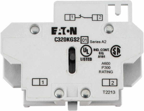 Eaton Cutler-Hammer Starter Auxiliary Contact - C320KGT1