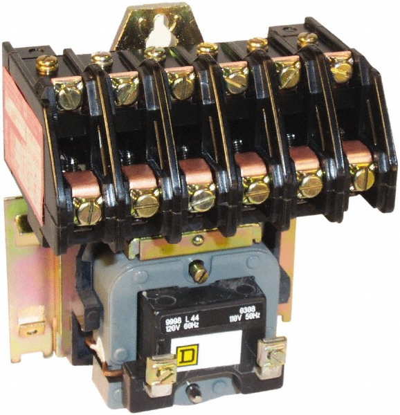 Square D 1 NEMA Rated, 6 Pole, Mechanically Held Lighting Contactor - 8903LXG60V02CR6