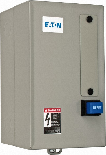 Eaton Cutler-Hammer 480 Coil VAC, 9 Amp, Nonreversible Enclosed Enclosure NEMA Motor Starter - ECN05A1CAA