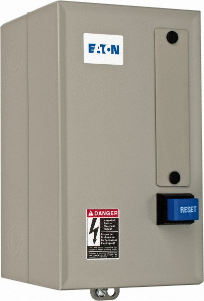 Eaton Cutler-Hammer 208 Coil VAC, 18 Amp, Nonreversible Enclosed Enclosure NEMA Motor Starter - ECN0501EAA