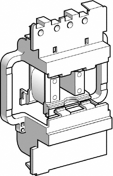 Schneider Electric 115 to 150 Amp, Contactor Coil - LX1D8FE7