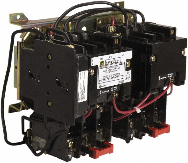 Square D 45 Amp, NEMA Size 2, Open Enclosure NEMA Motor Starter - 8810SDO1V02S