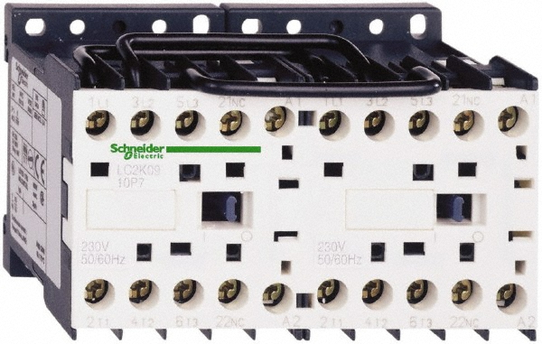 Schneider Electric IEC Contactor: 3 Poles, NO - LC1K0610L7